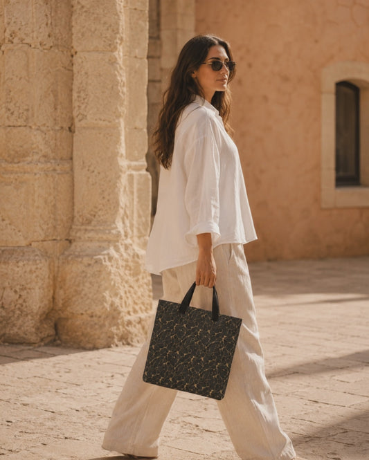 Kintsugi Marble Tote